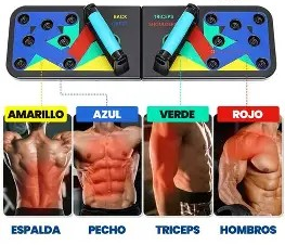 tabla de flexiones-Desarrolla los brazos y pecho